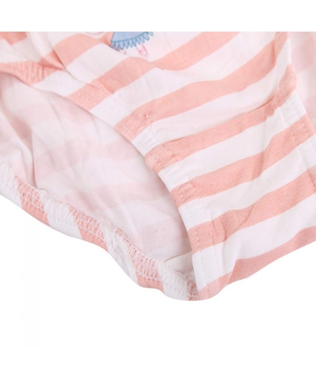 Striped Cotton Kids Briefs Cute Toddler Girls Underwear 6 Pack - Colors ...