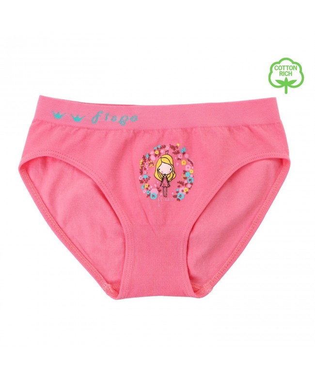Justice Girls' Panty Bundle 3-Count - Size 6/7 - Shortie Watermelon Bikini  Grey White Smock - CB18NMU8LIW