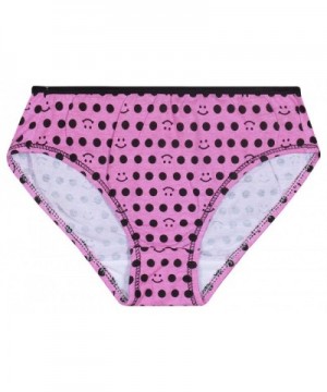 Girls Bikini Underwear 7 Pack (Solids & Prints) - Lol - C0185NKXADE