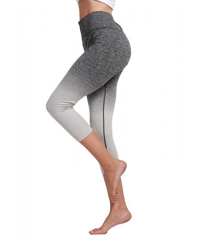 Ombre Yoga Pants Ultrasoft Performance Active Stretch High Waisted ...