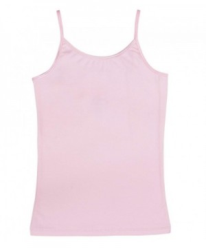 Girl's Cami Tank Tops (3-Pack) Organic Cotton Spandex Undershirts ...
