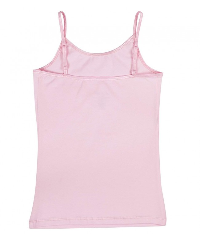 Girl's Cami Tank Tops (3-Pack) Organic Cotton Spandex Undershirts ...