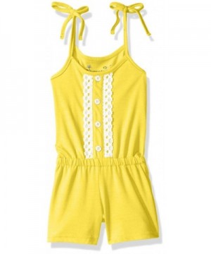 Jersey Romper Crochet Functional Shoulder