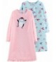 Carters Little 2 Pack Penguin Nightgowns