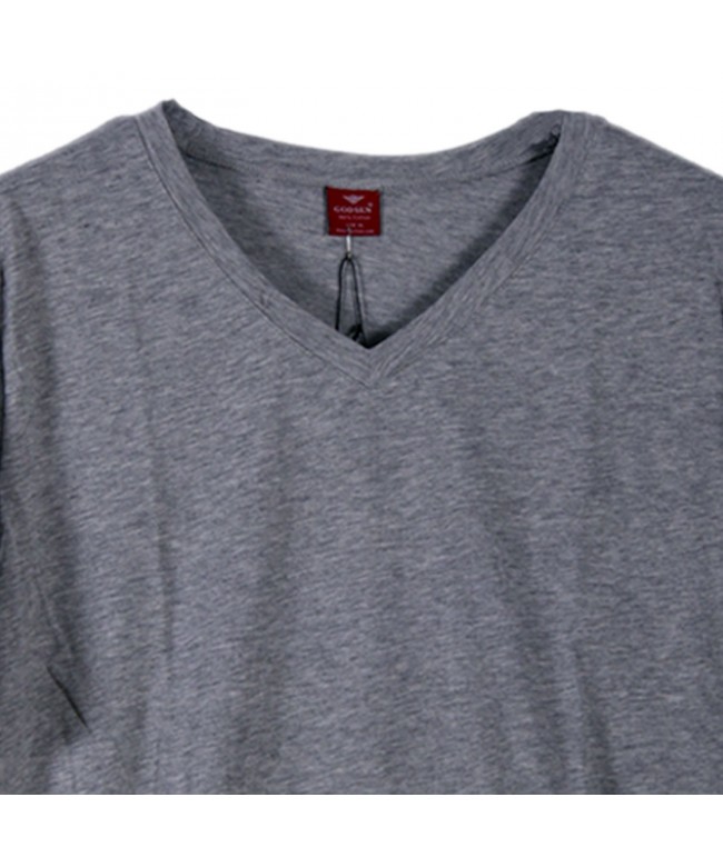 Boys' 1/3/5 Pack 100% Cotton T-Shirt V-Neck Undershirts - Heather Grey ...