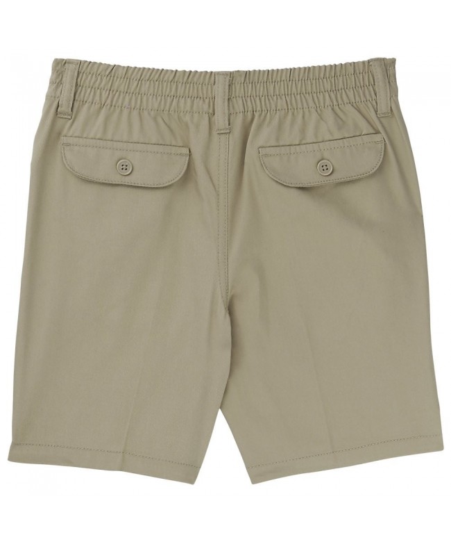 Girls' Pull-On Short - Khaki - CS11V5JQVN7