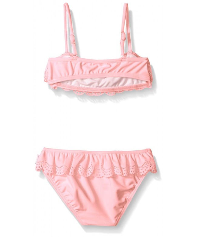 Girls' Jewel Cove Mini Tube Bikini - Carnation Pink - CM12650UR1H