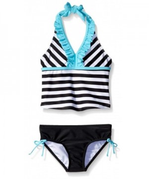 Freestyle Girls Stripe Tankini Swimsuit