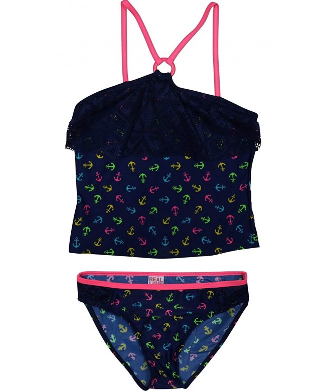 Girls' Tankini Bathing Suit Separates (2 Pack) - Anchor - CP1808H4RTD