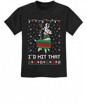 Tstars Christmas Pinata Llama T Shirt