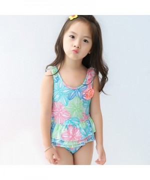 Girls Swimsuits 1-14 Years One Piece Swimwear for Toddler Kid Girl ...