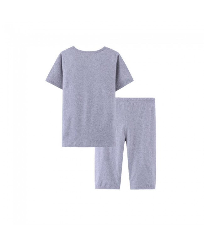 Little Boys Summer Short Sleeve Pajamas Set Kids Cotton 2 Pieces Pjs ...