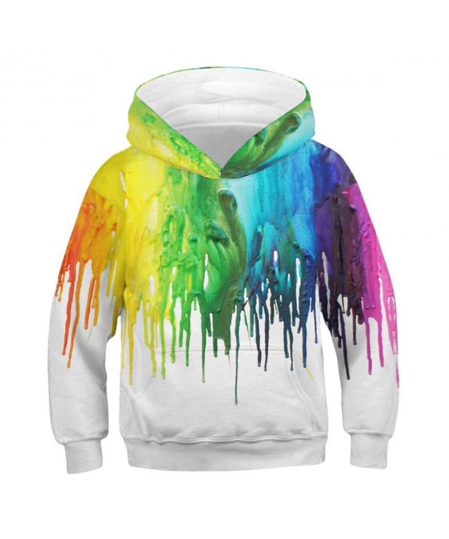 Teen Boys Girls Galaxy Hoodies 3D Print Graphic Sweatshirts Unisex Kids ...