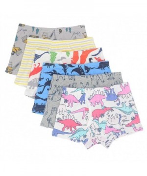 Toddler Little Boys Boxer Briefs - Kids Cotton Underwear Set 6 Pack 5 ...