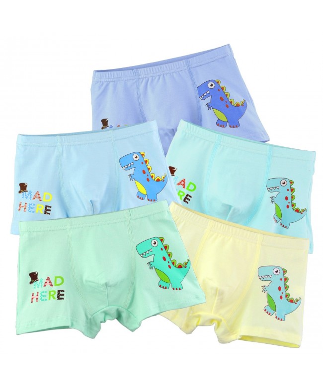 Dinosaur Underpant Underwear Assorted - Multicolor - C918GDMAH7S