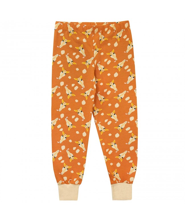 Boys' Giraffe Pajamas - Large Giraffe Print - C418KO3KXAN