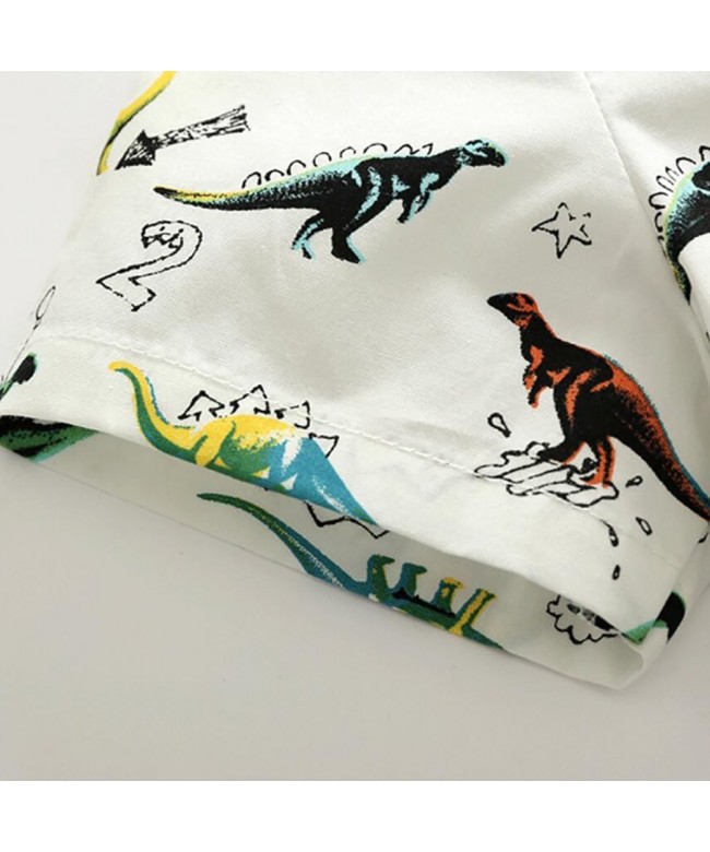 Fashion Boys Dinosaur Style Printed Casual Polo Shirt - CQ18CN62KQW