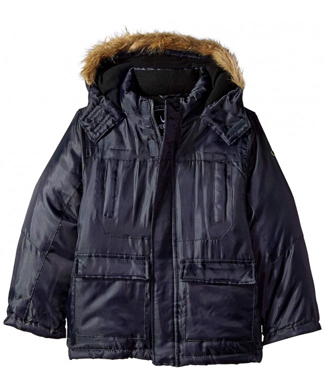 Boys' Outerwear Puffer Jacket - Charcoal - CV180N3474O